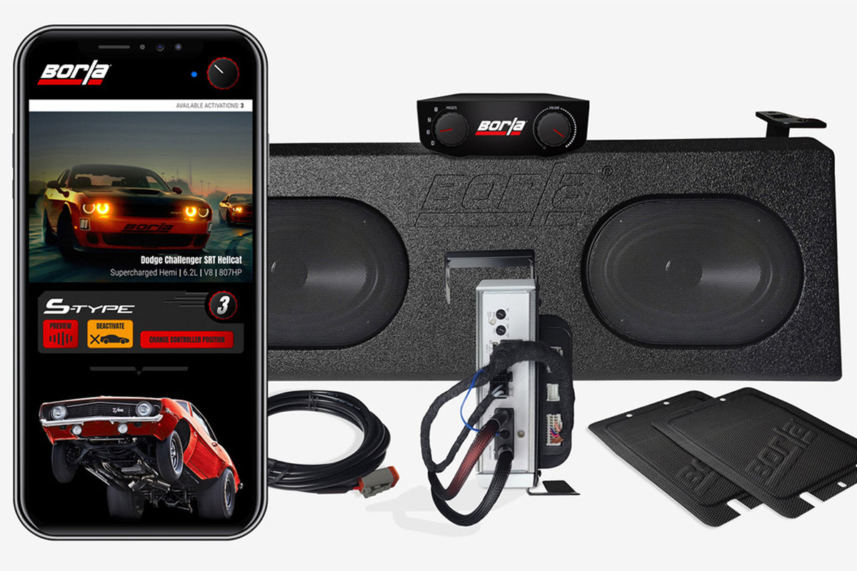 Borla Electric Vehicle Active Performance Sound System Ford Mustang Ma ...