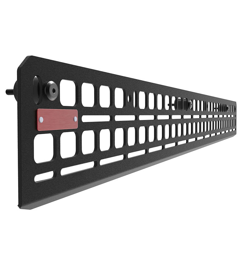 BuiltRight Bedside (Bed Inner Side) Mounting & Storage MOLLE Panel Kit Rack System for Rivian R1T