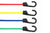 13 pc Assorted Medium & Long Bungee Cord Straps and Tote Kit