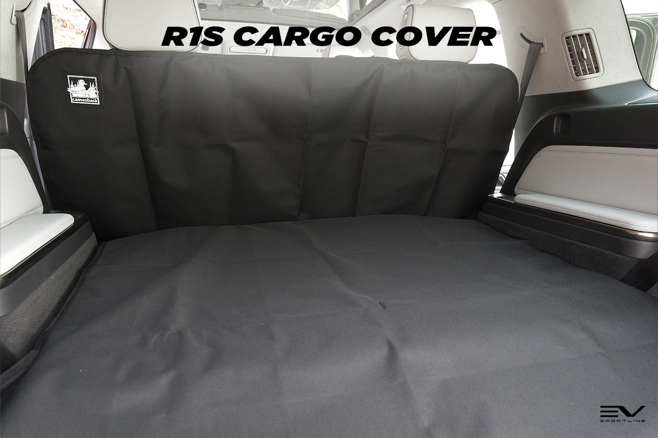 Rear Cargo and 2nd / 3rd Row Seat Down Canvasback Liner and Surface Covers for Rivian R1S