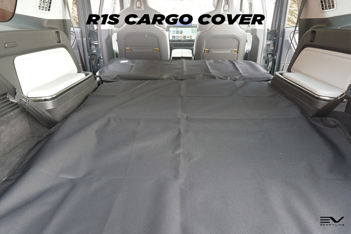 Rivian R1S Rear Cargo and 2nd / 3rd Row Seat Down Canvasback Liner and Surface Covers