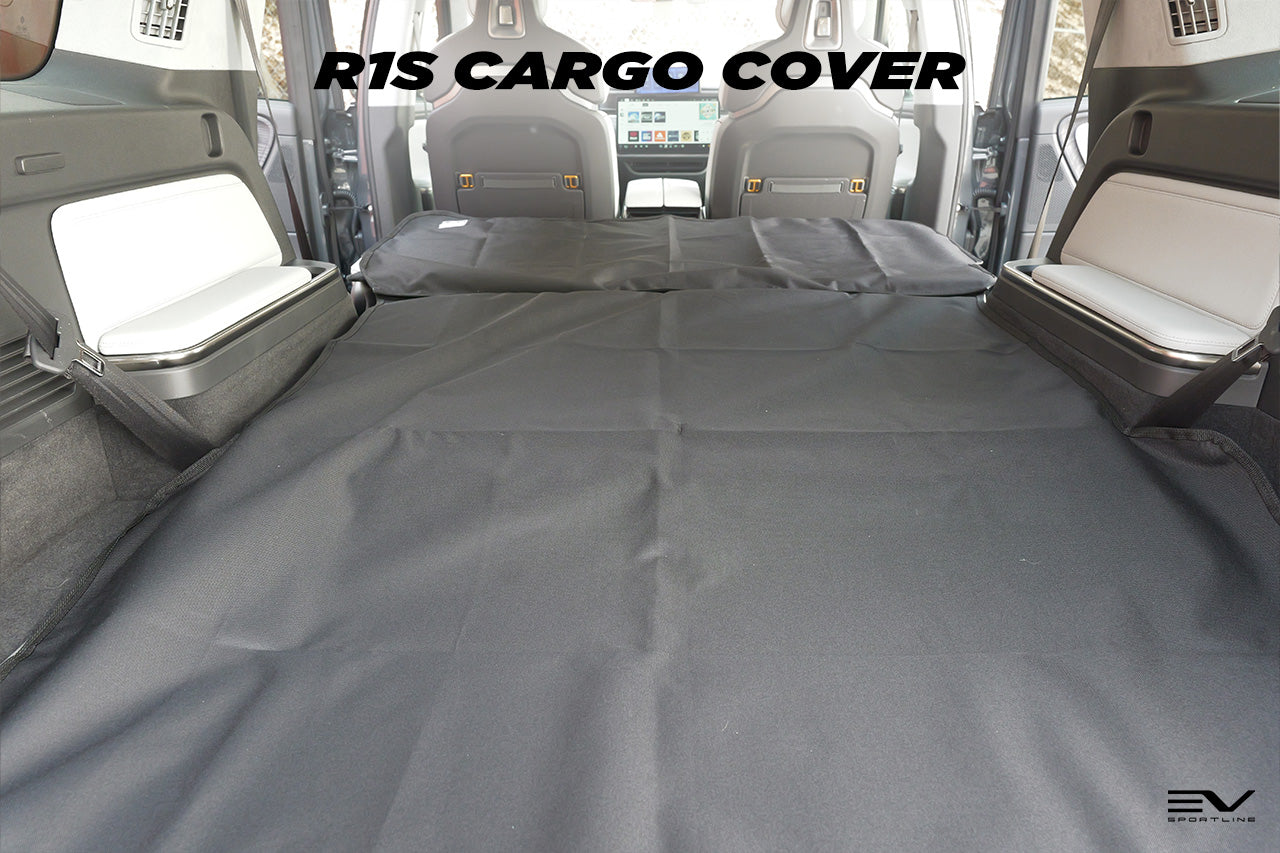 Rear Cargo and 2nd / 3rd Row Seat Down Canvasback Liner and Surface Covers for Rivian R1S