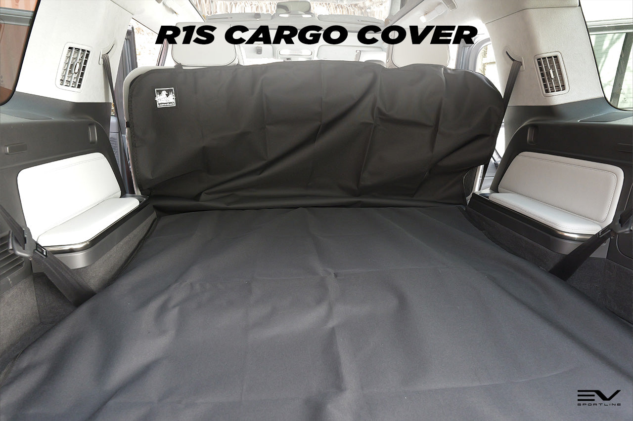 Rear Cargo and 2nd / 3rd Row Seat Down Canvasback Liner and Surface Covers for Rivian R1S