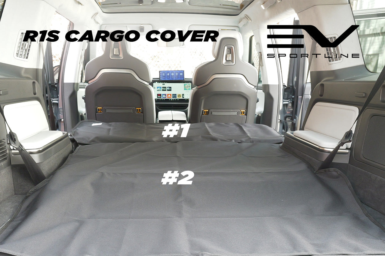 Rear Cargo and 2nd / 3rd Row Seat Down Canvasback Liner and Surface Covers for Rivian R1S