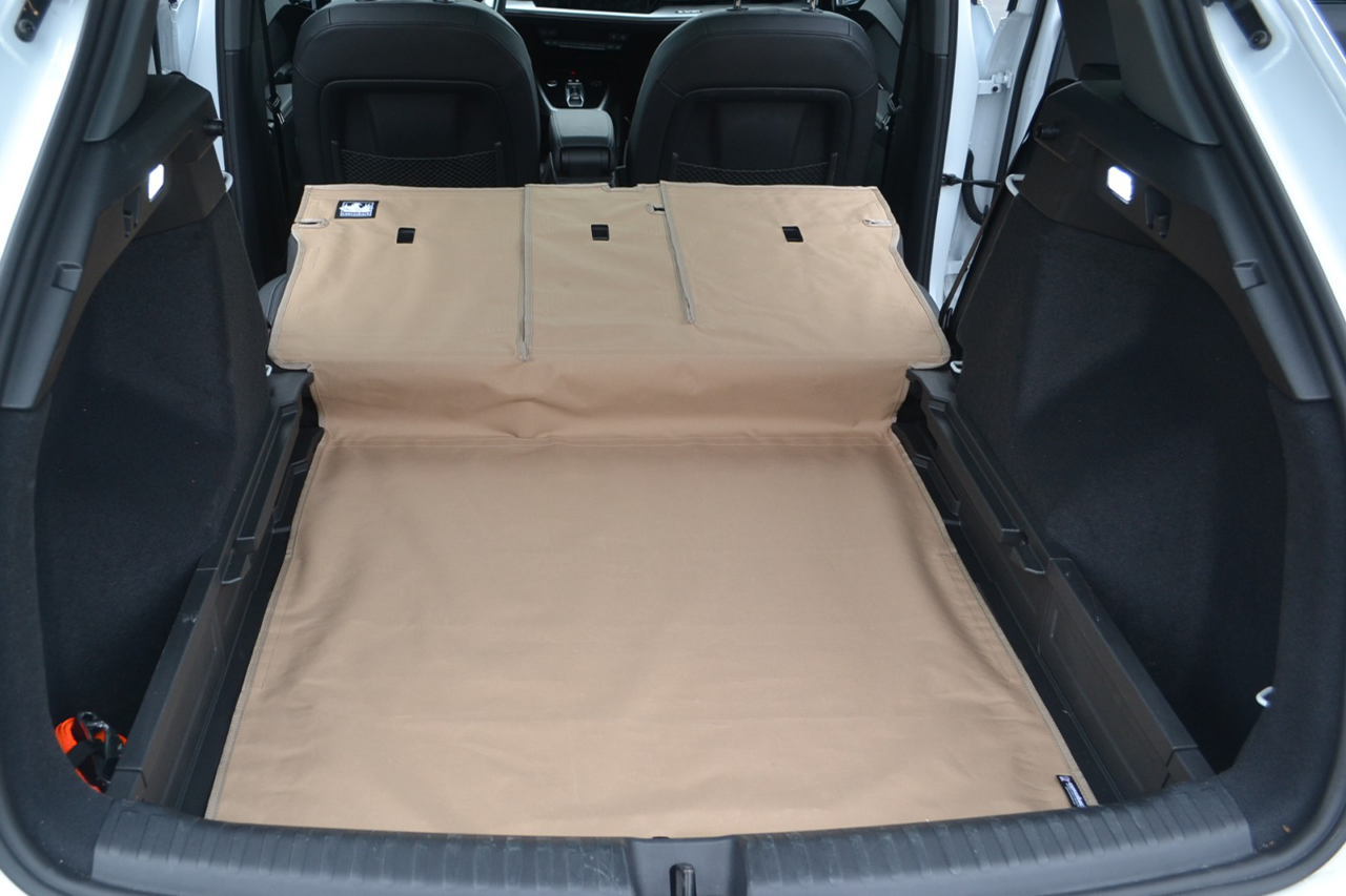 Rear Cargo and Back Seat Down Canvasback Liner and Surface Covers for Audi e-tron Q4