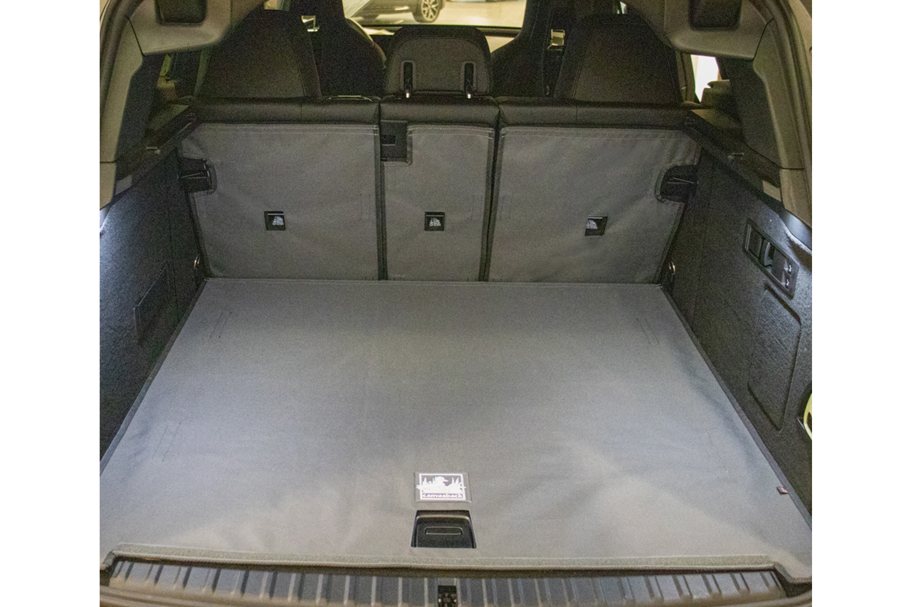 Rear Cargo and Back Seat Down Canvasback Liner and Surface Covers for 2022-2026 BMW iX