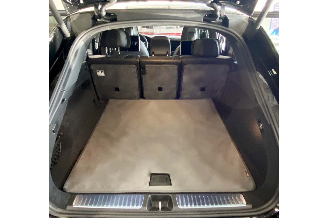 Rear Cargo and Back Seat Down Canvasback Liner and Surface Covers for 2022-2026 Mercedes EQS SUV