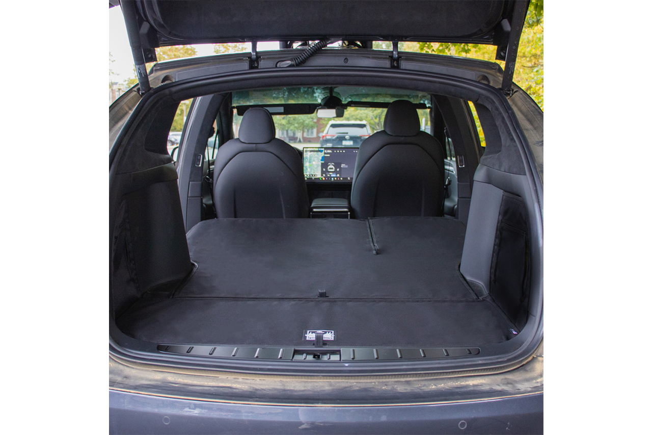 Rear Cargo and Back Seat Down Canvasback Liner and Surface Covers for 2022-2025 Tesla Model X 5 Passenger