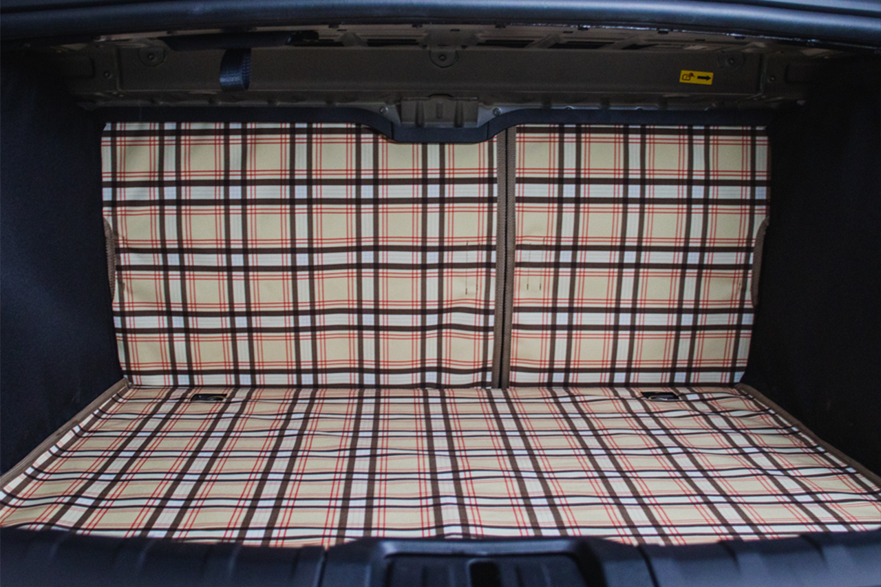 Rear Cargo and Back Seat Down Canvasback Liner and Surface Covers for 2020-Present Porsche Taycan