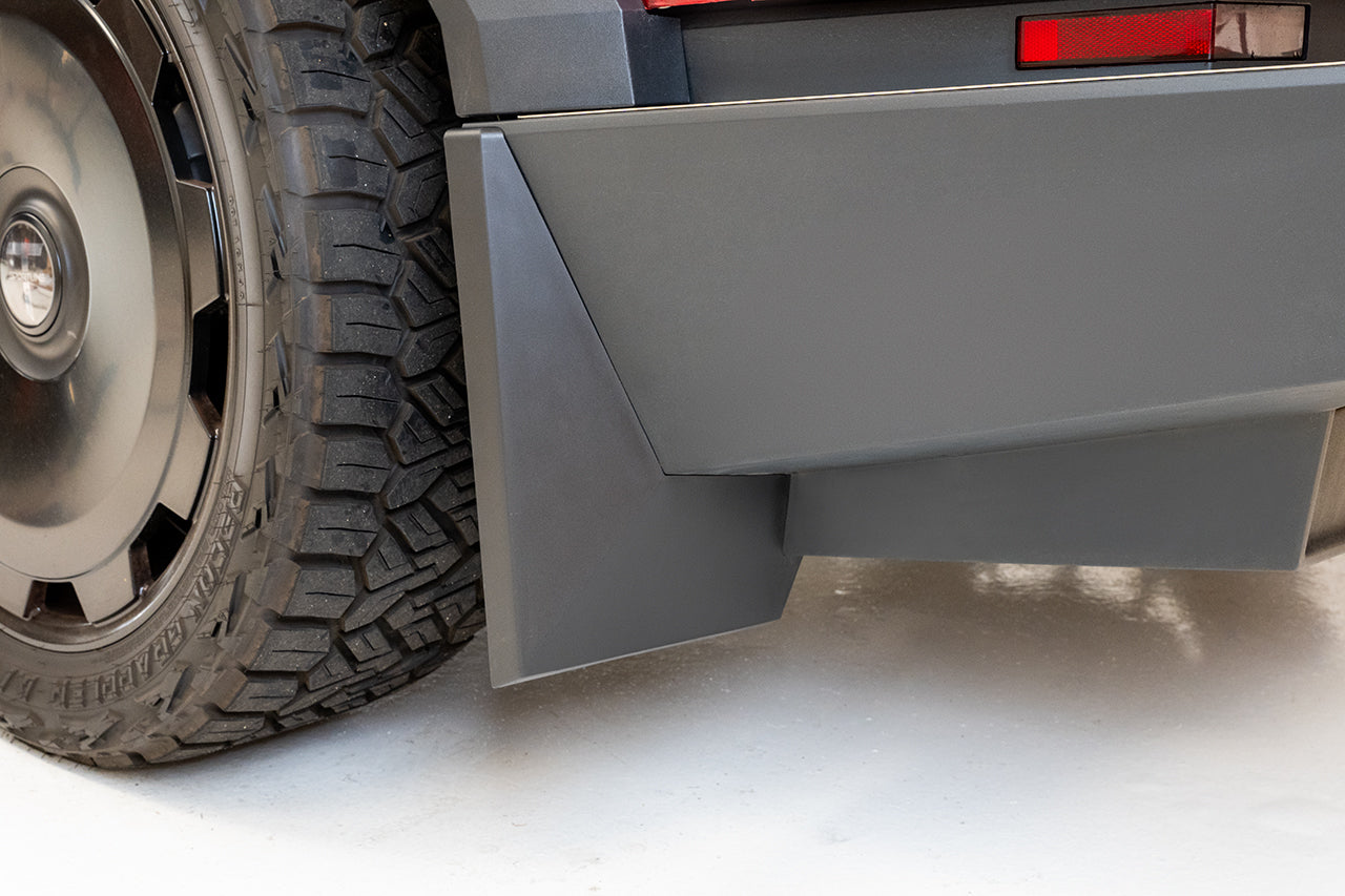 Tesla Cybertruck Factory Style Mud Flaps (Set of 4)
