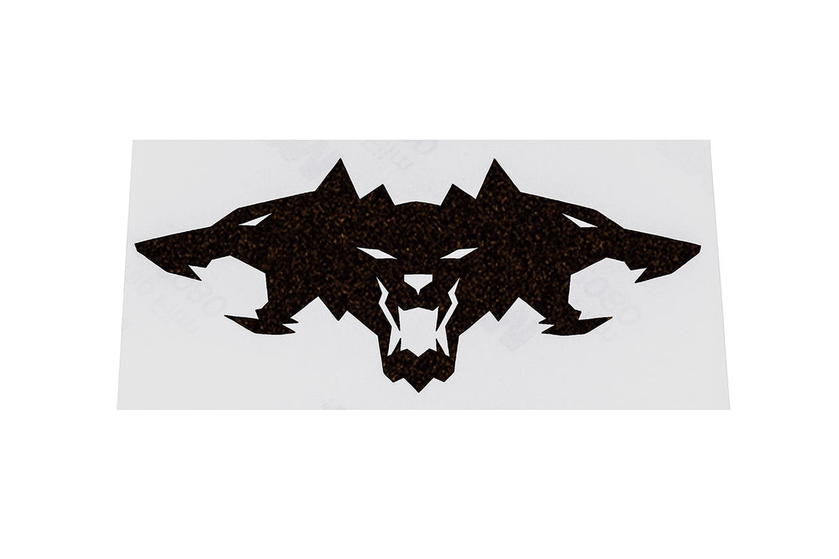 Tesla Cyberbeast Three Head Logo Vinyl Decal for Cybertruck Tailgate