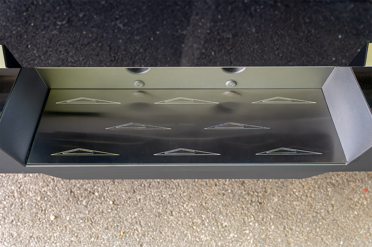 Tesla Cybertruck Stainless Steel Rear Bumper & Tailgate Protection Plates