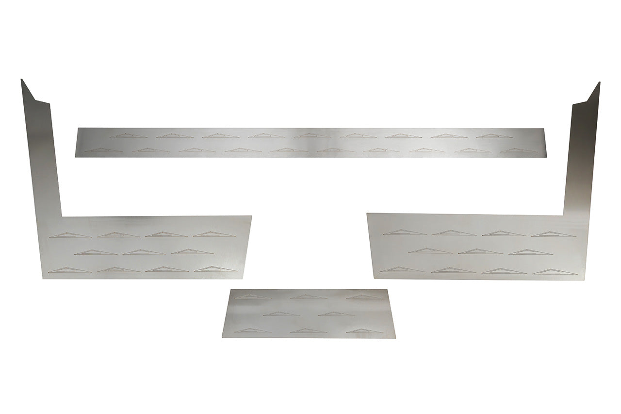 Tesla Cybertruck Stainless Steel Rear Bumper & Tailgate Protection Plates