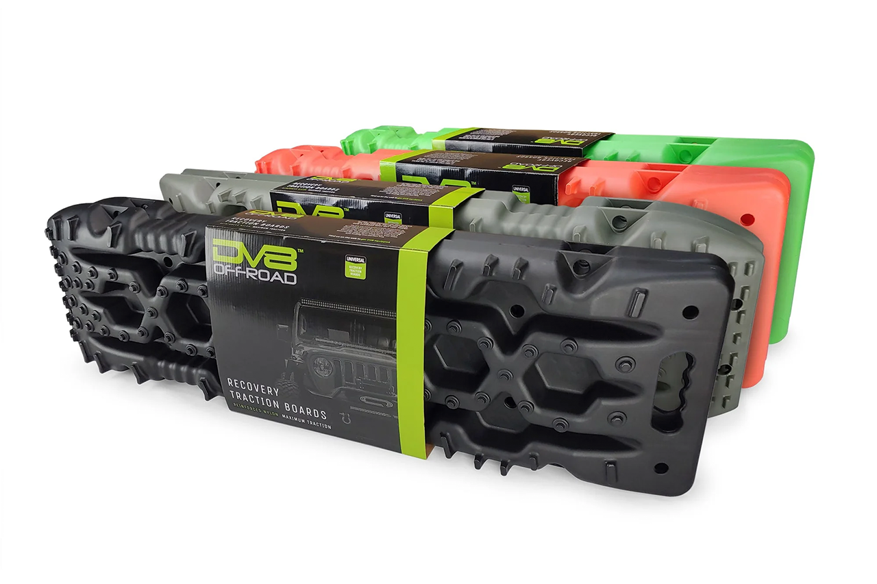DV8 Recovery Traction Assist Boards for Rivian R1T / R1S Overlanding & Offroading