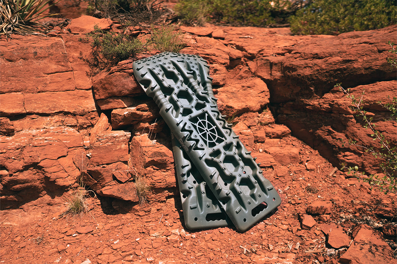 DV8 Recovery Traction Assist Boards for Rivian R1T / R1S Overlanding & Offroading