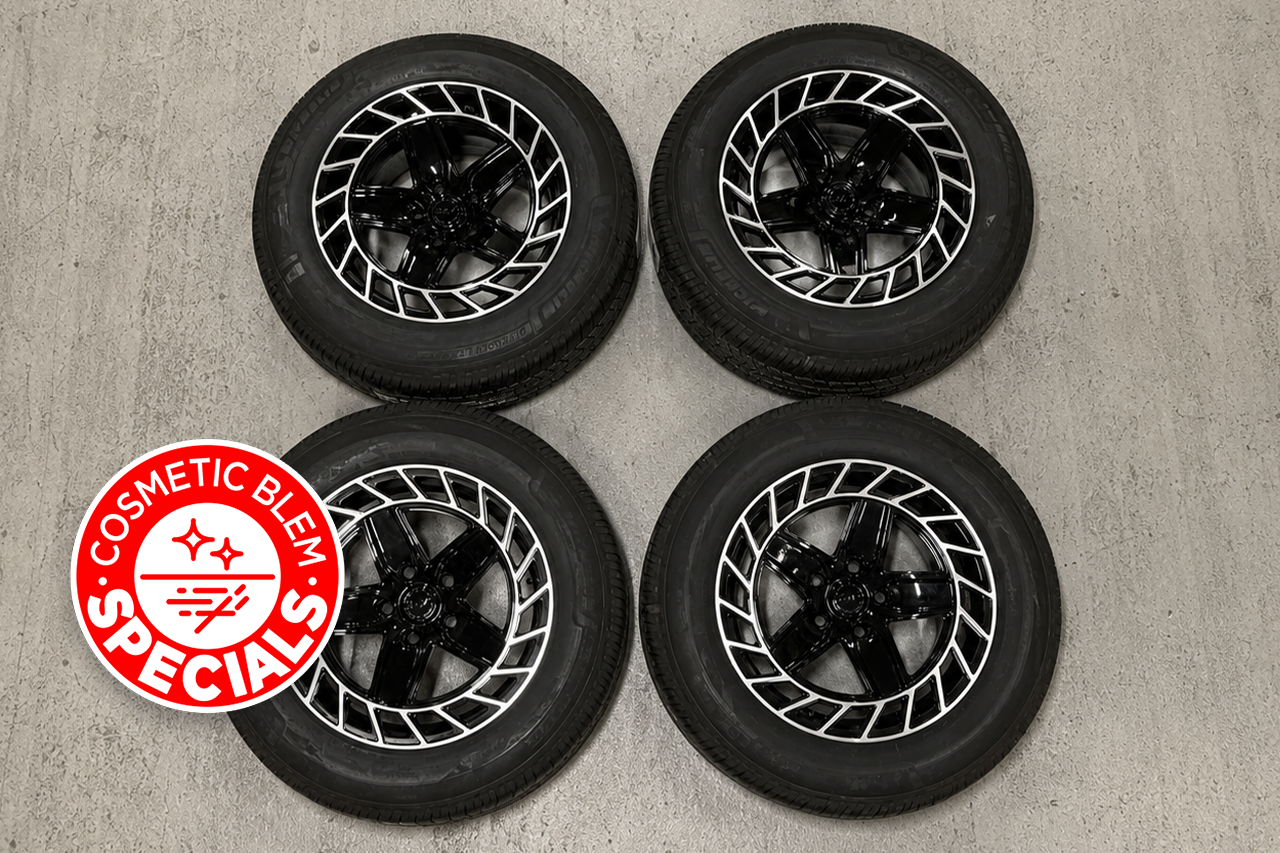 Special Savings! R500 Directional Aero 20" Precision Forged Wheel & Tire Package for Rivian R1T / R1S