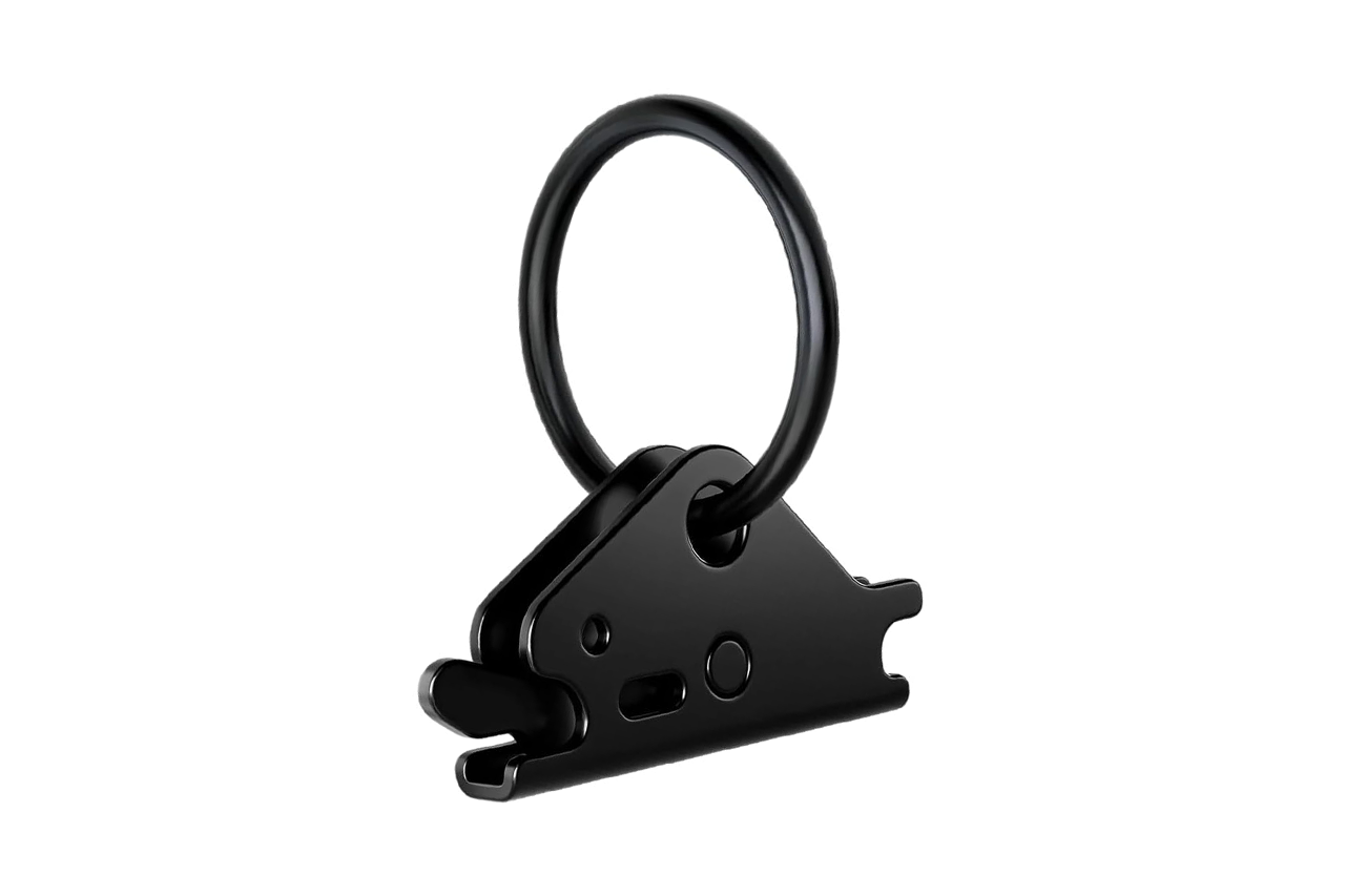 Black E-Track O-Ring Tie Down Anchors (10 pack)