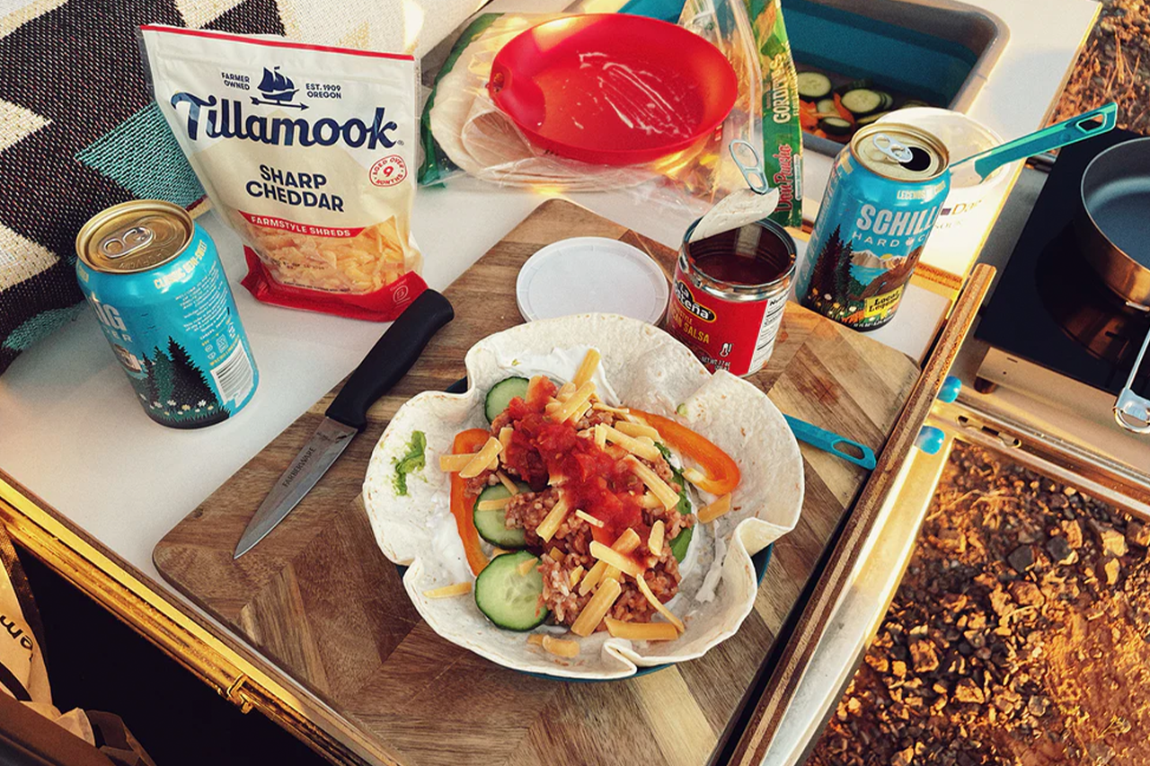 Modular Camp Kitchen, Sleep / Bedding Platform and Storage Drawer System for Tesla Model Y - by Fruble