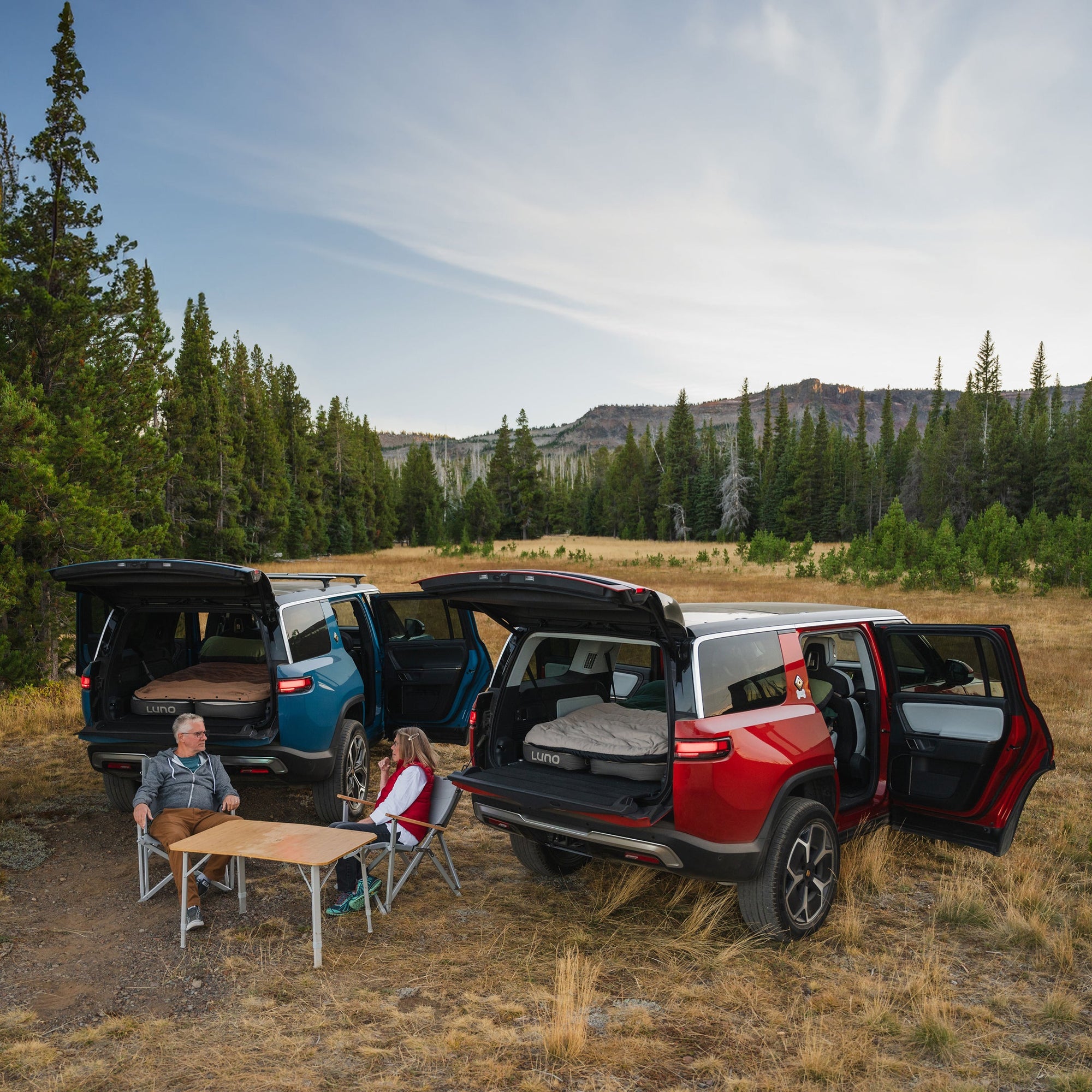 Luno AIR+FOAM PRO Rear Cabin Mattress for Rivian R1S