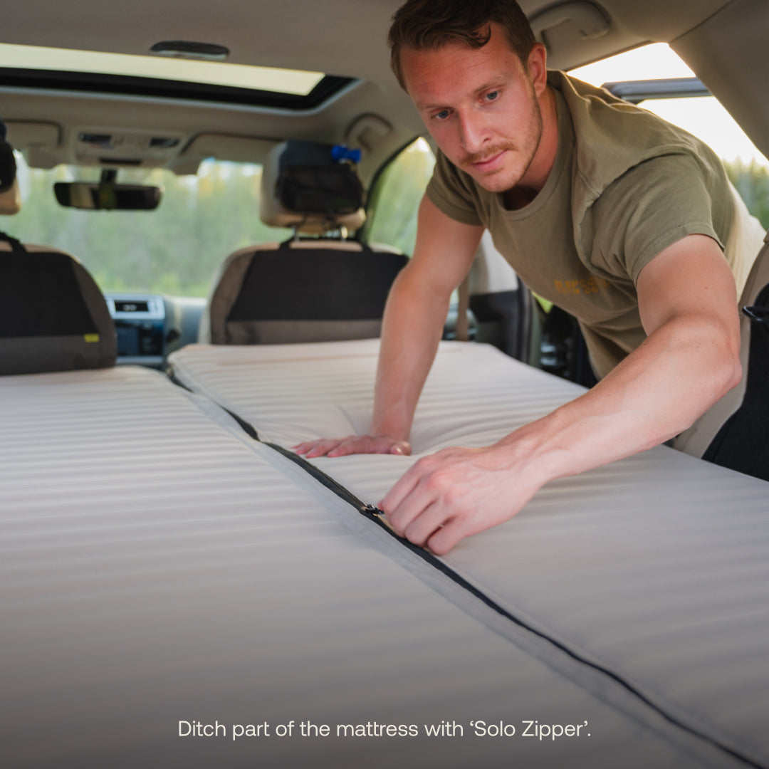 Luno Premium Custom Fit AIR+FOAM PRO Vehicle Mattress for Camp / Overland