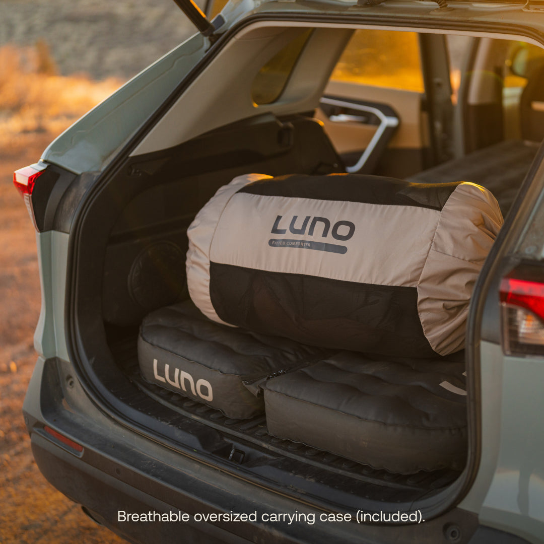Luno Fitted Sleeping Bag Comforter for Vehicle Camping
