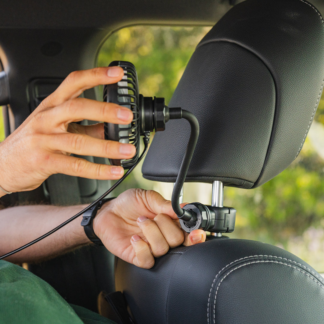 Luno In-Vehicle or Tent Portable Camping Fan