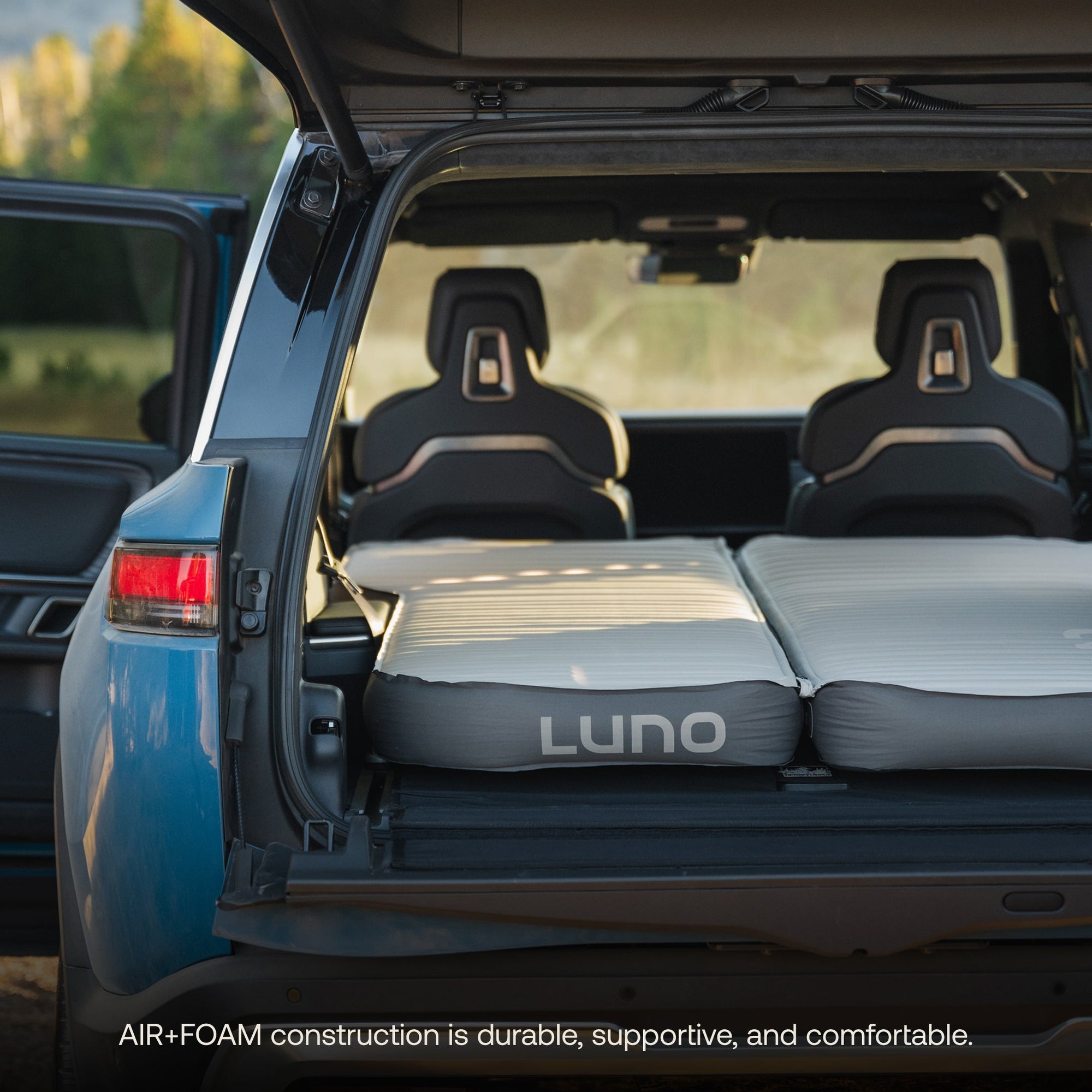 Luno AIR+FOAM PRO Rear Cabin Mattress for Rivian R1S
