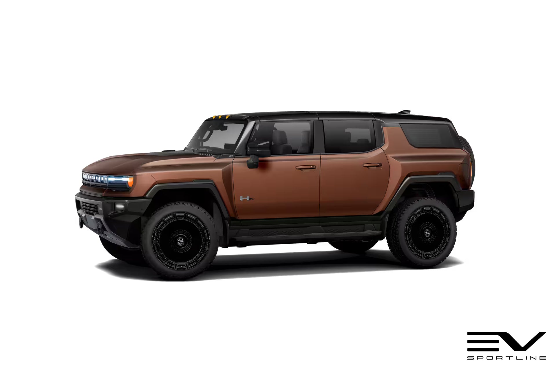 Apollo 24" GMC Hummer EV Full Face Wheel & Tire Package (Set of 4 or 5)