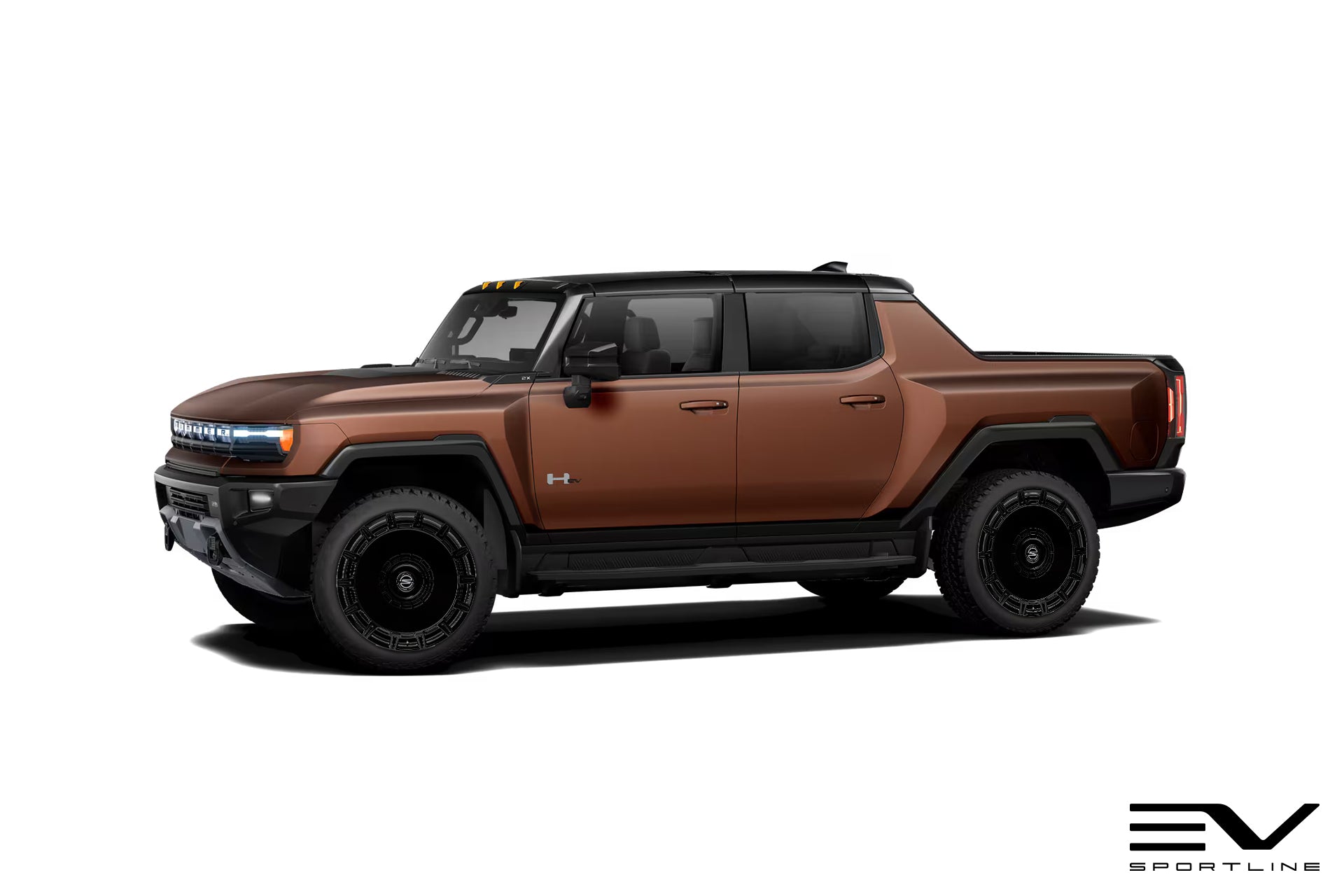 Apollo 24" GMC Hummer EV Full Face Wheel & Tire Package (Set of 4 or 5)