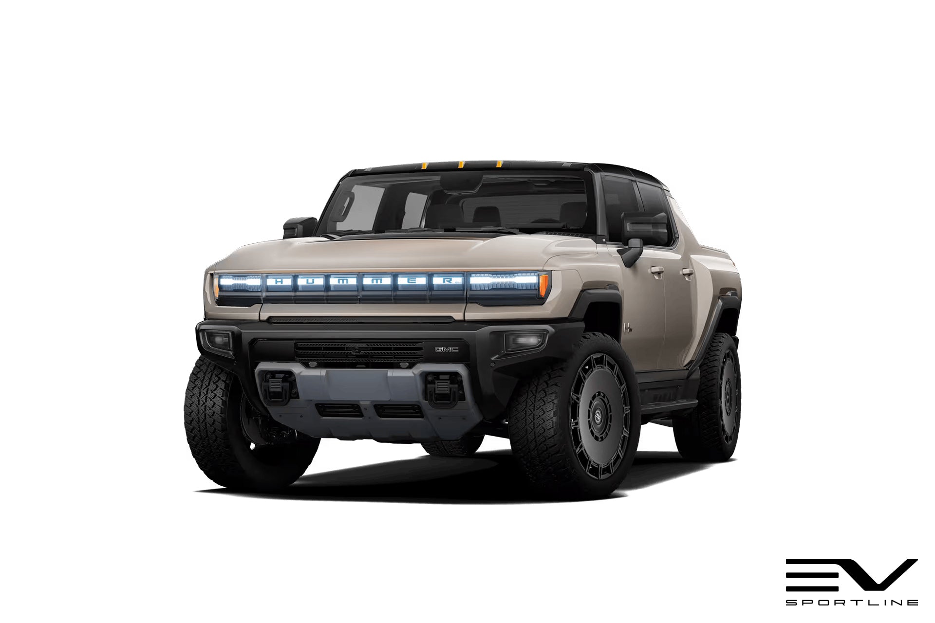 Apollo 24" GMC Hummer EV Full Face Wheel & Tire Package (Set of 4 or 5)