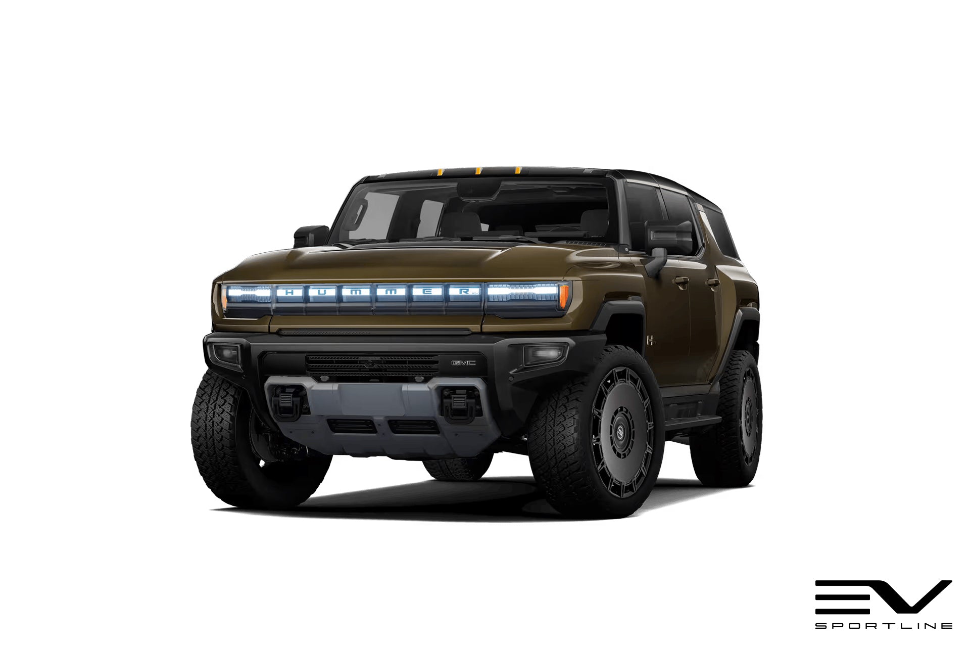 Apollo 24" GMC Hummer EV Full Face Wheel & Tire Package (Set of 4 or 5)