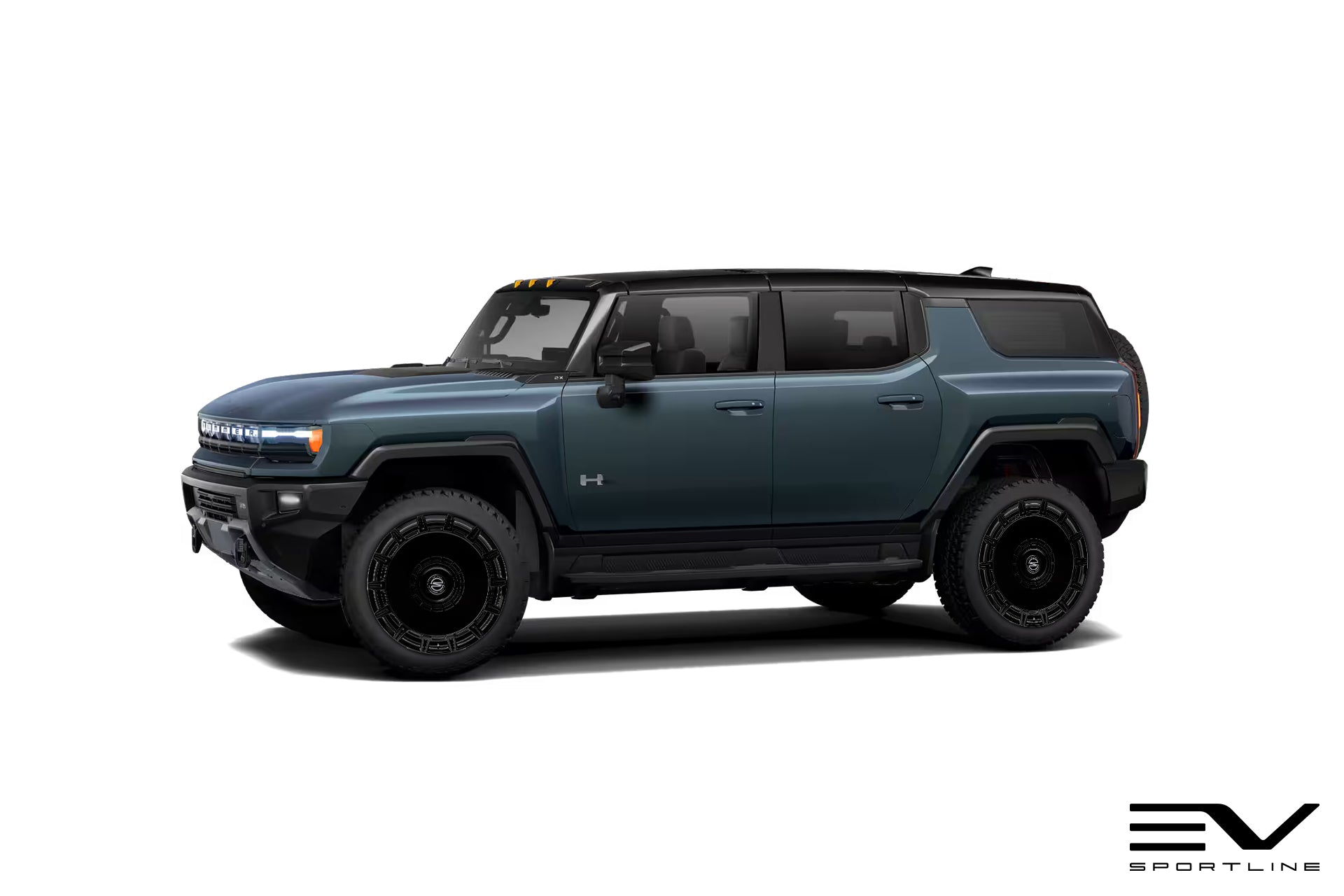 Apollo 24" GMC Hummer EV Full Face Wheel & Tire Package (Set of 4 or 5)