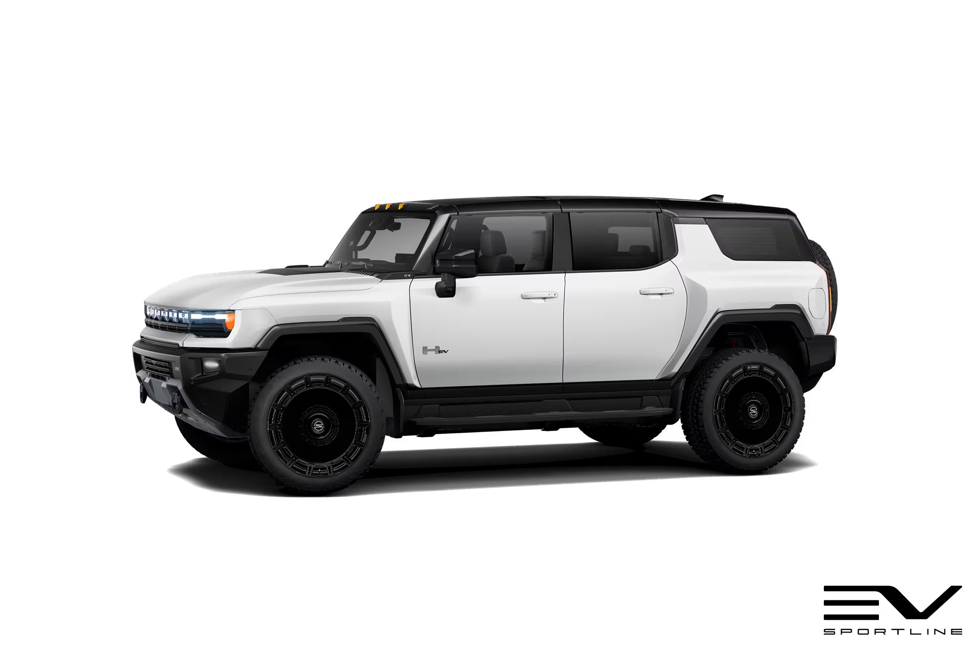 Apollo 24" GMC Hummer EV Full Face Wheel & Tire Package (Set of 4 or 5)