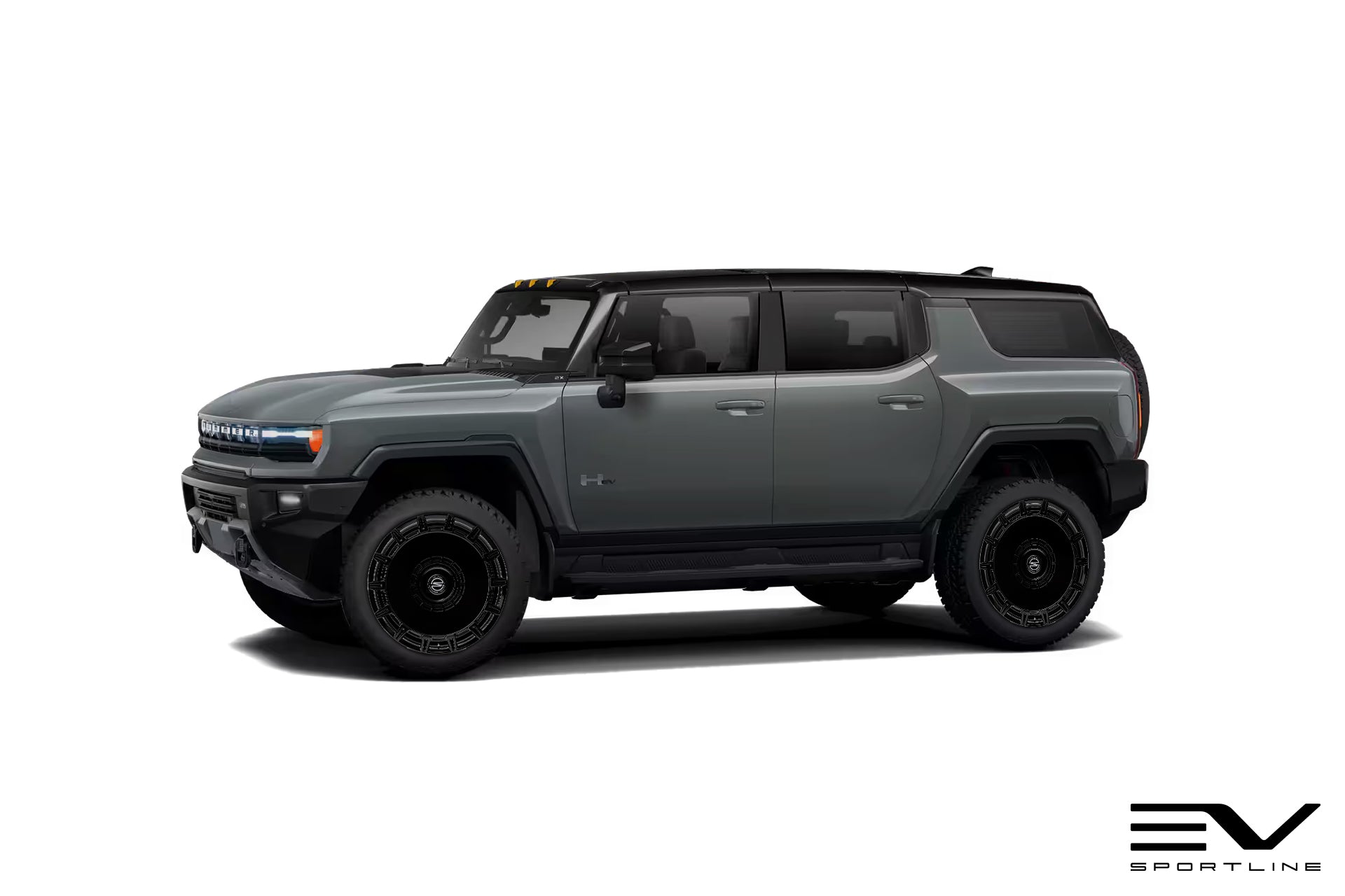 Apollo 24" GMC Hummer EV Full Face Wheel & Tire Package (Set of 4 or 5)