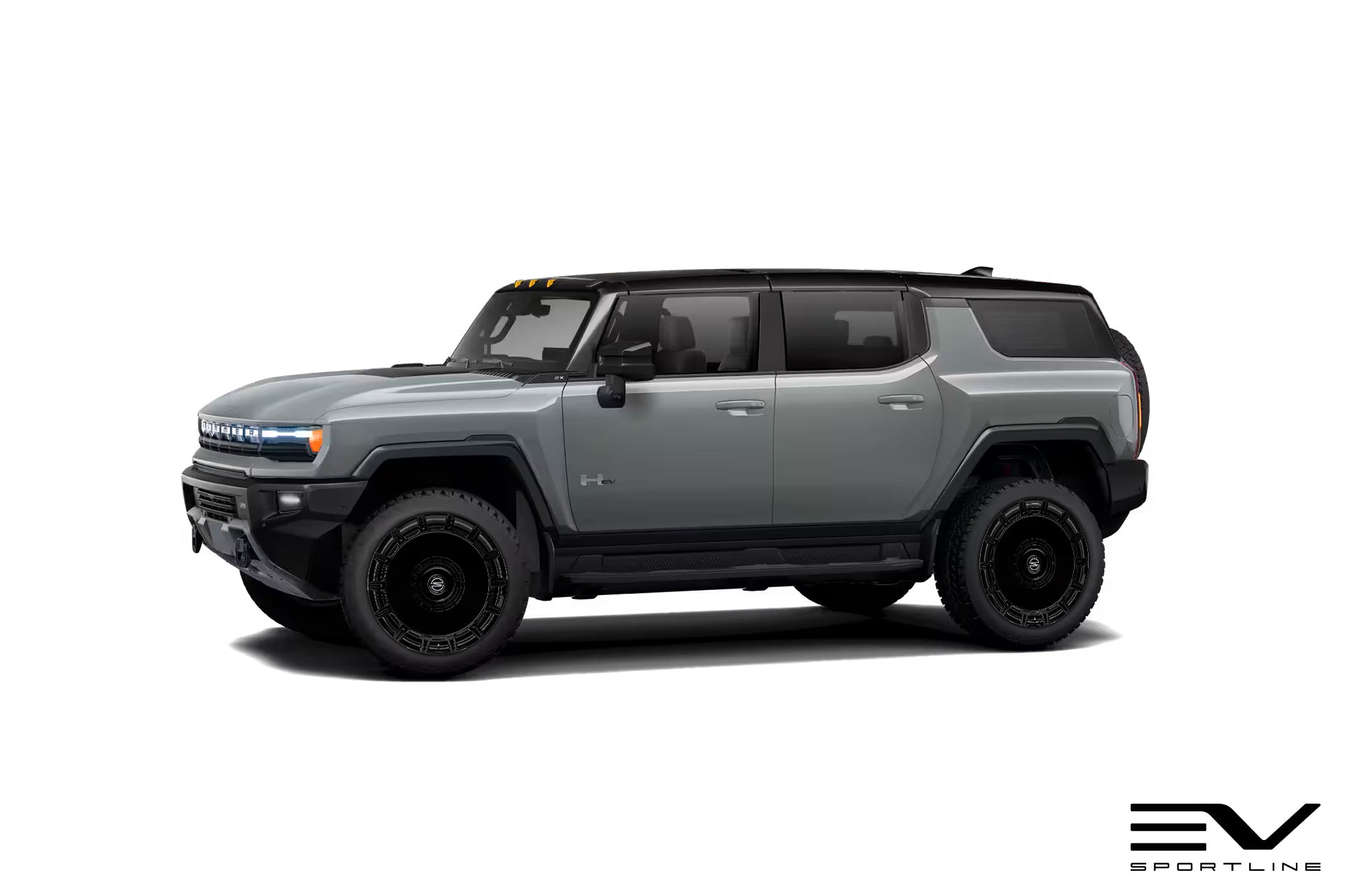 Apollo 24" GMC Hummer EV Full Face Wheel & Tire Package (Set of 4 or 5)