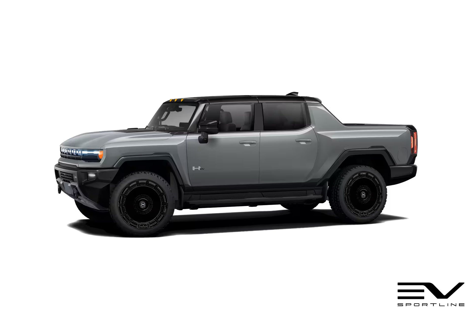 Apollo 24" GMC Hummer EV Full Face Wheel & Tire Package (Set of 4 or 5)