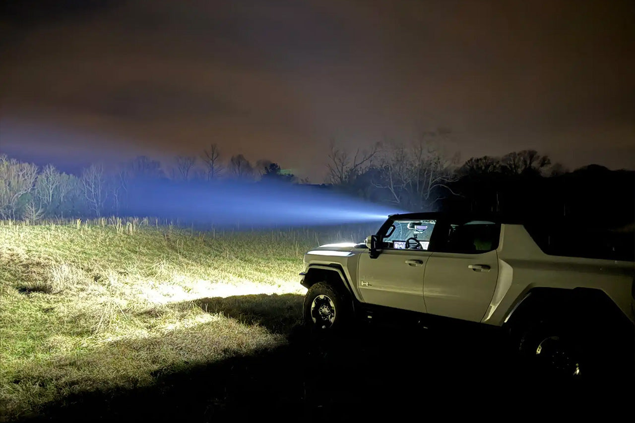 GMC Hummer EV 50" Low-Profile Curved LED Roof-Mount Light Bar