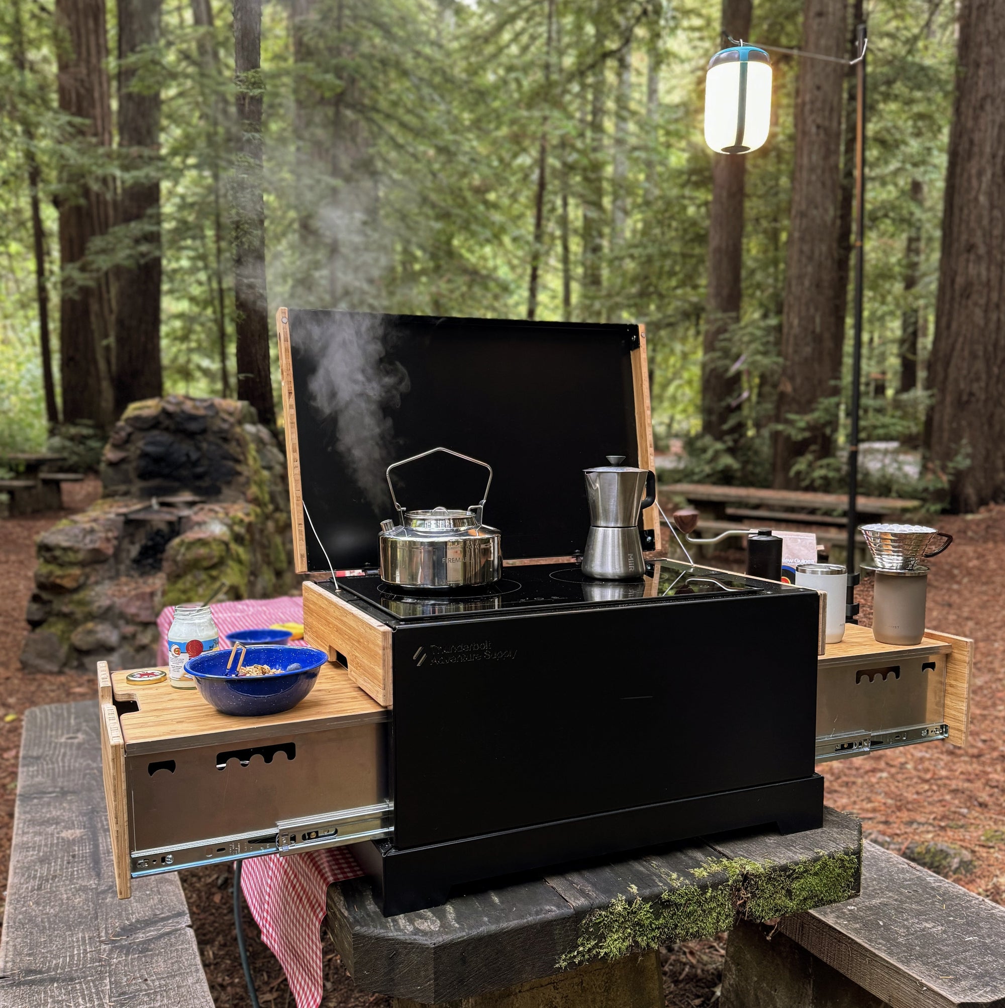 Thunderbolt Adventure Camp / Outdoor / Portable Field Cook-Top Kitchen