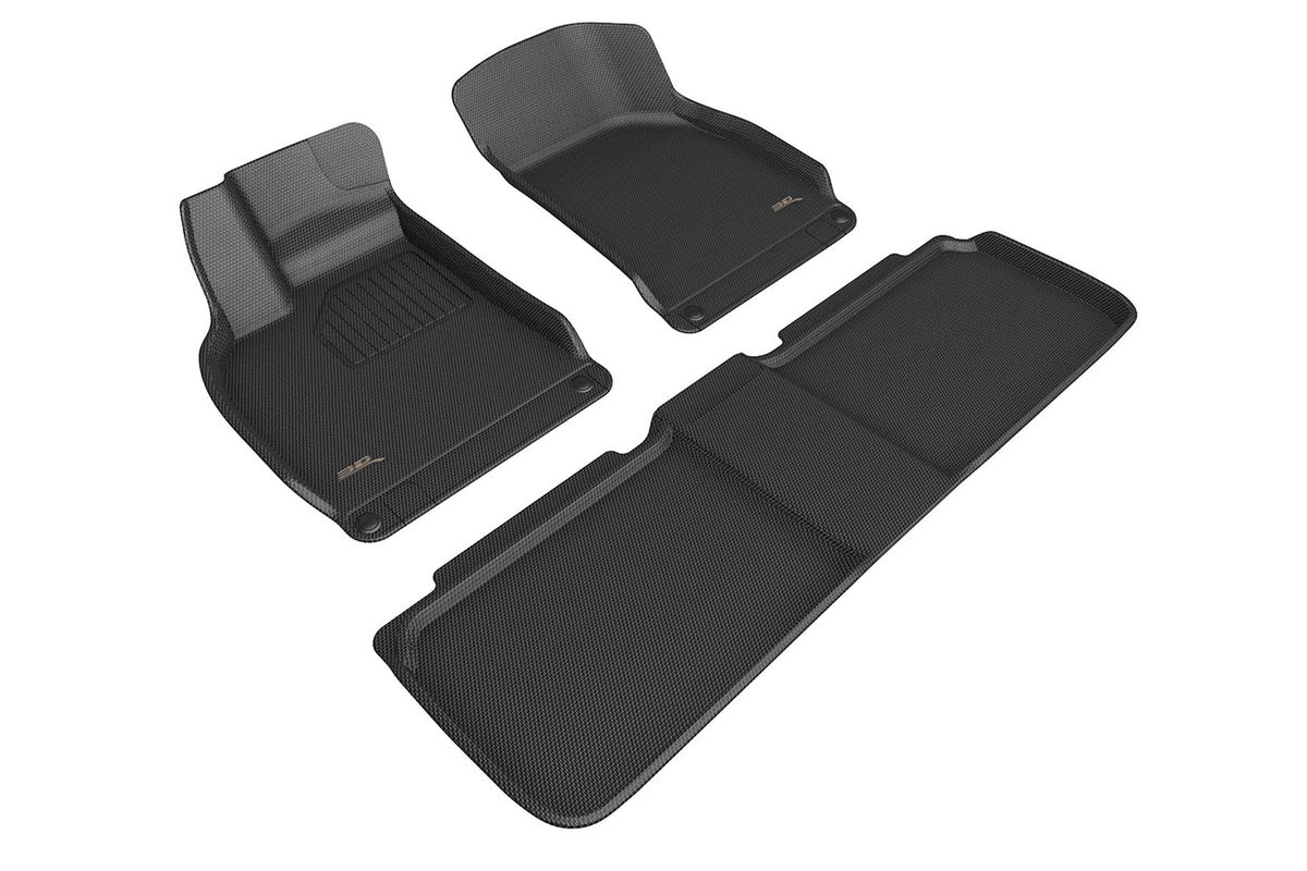Lucid Air All Weather Custom Fit Floor Mats by 3D Kagu Maxspider