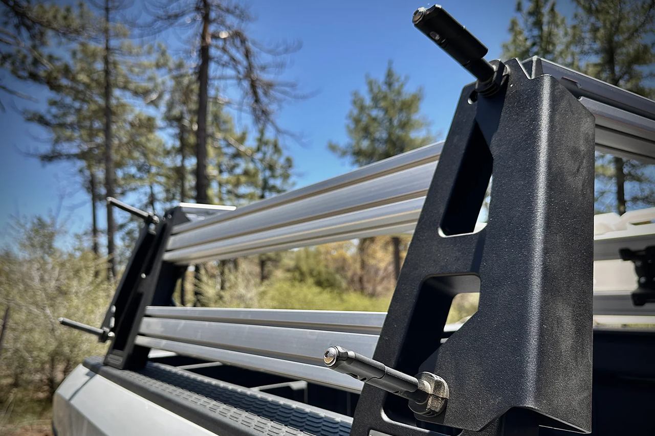 Maxtrax Mounting Brackets for Sierra Bed Rack for Rivian R1T by Range Industries