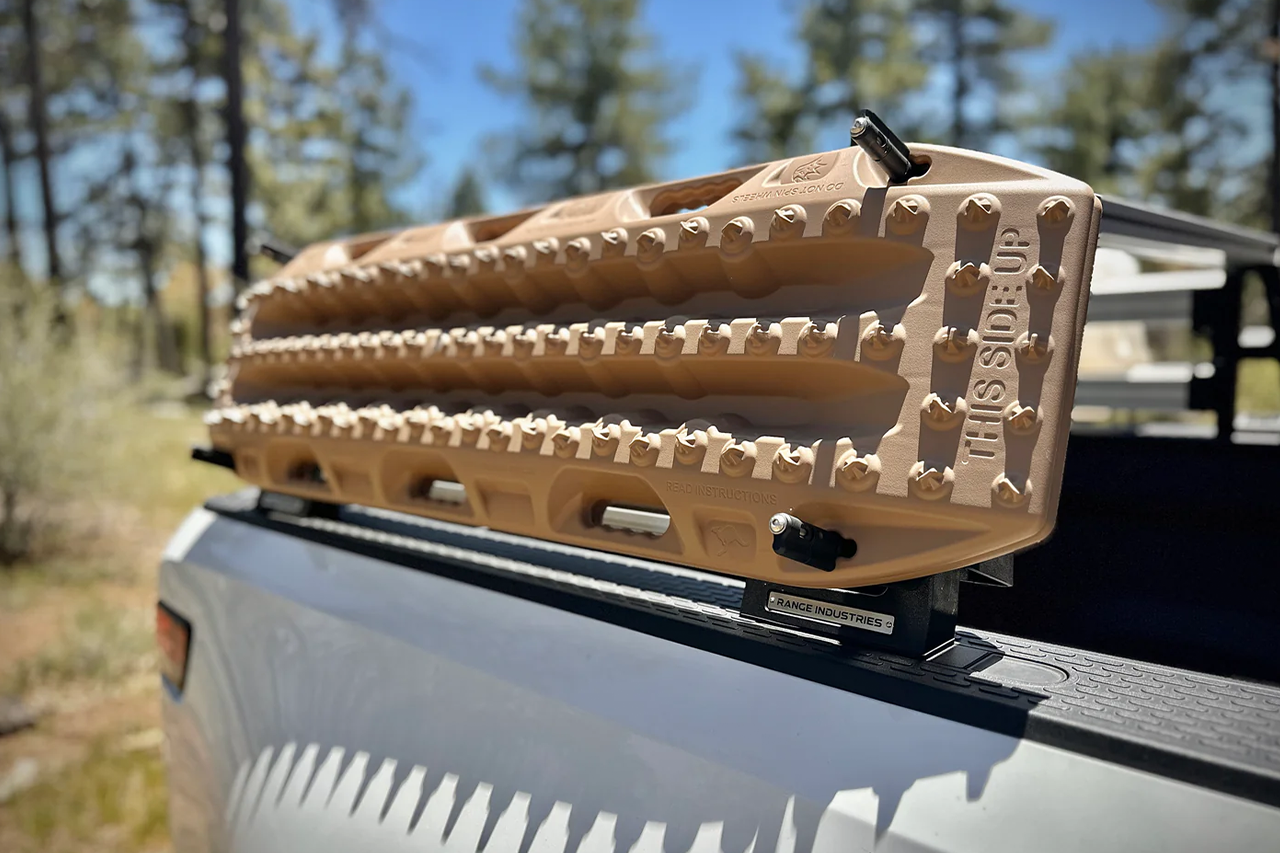 Maxtrax Mounting Brackets for Sierra Bed Rack for Rivian R1T by Range Industries