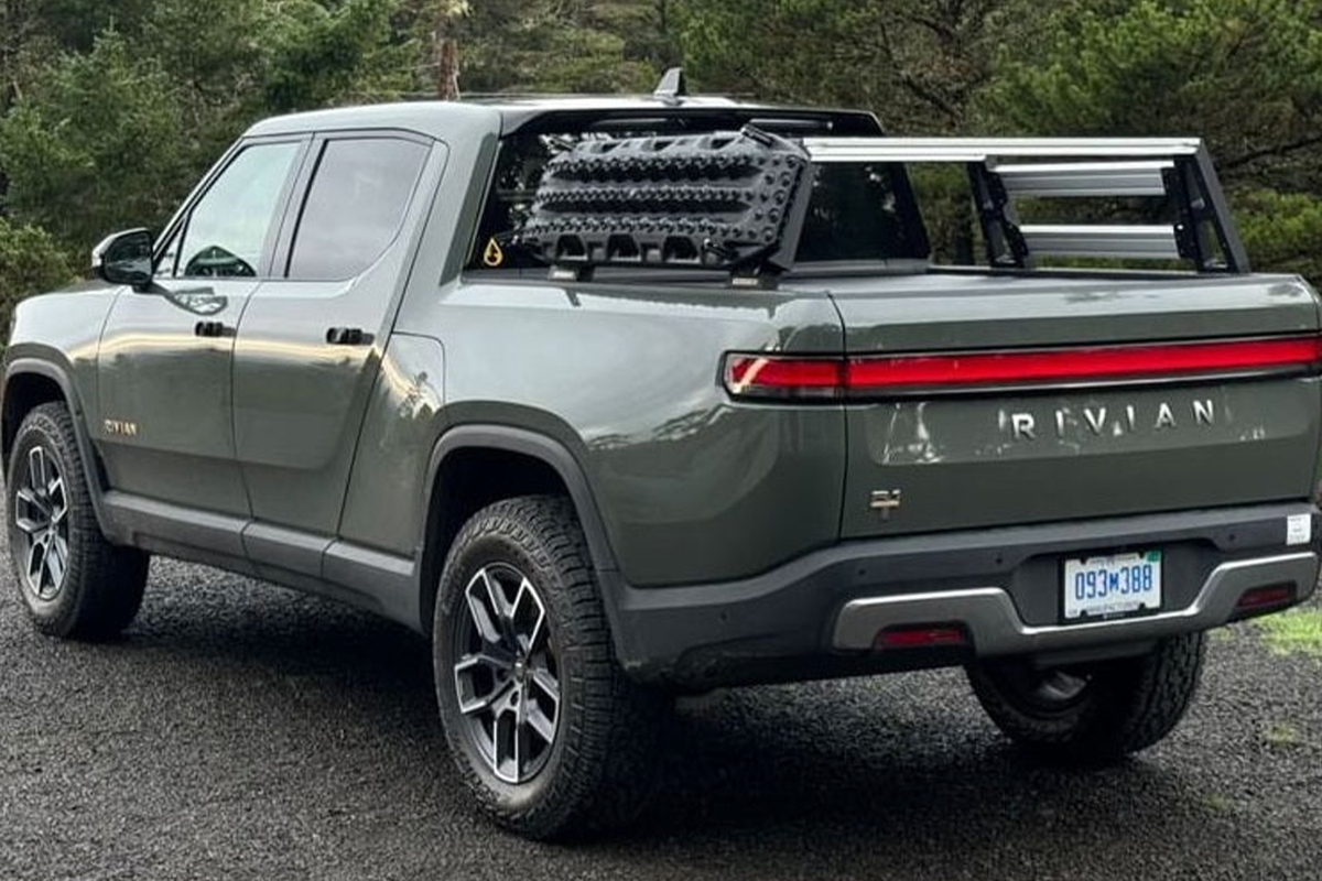 Maxtrax Mounting Brackets for Sierra Bed Rack for Rivian R1T by Range ...