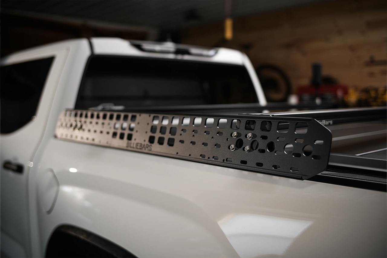 Side Molle Panels for Rivian R1T BillieBars Crossbar Low Profile Bed Racks