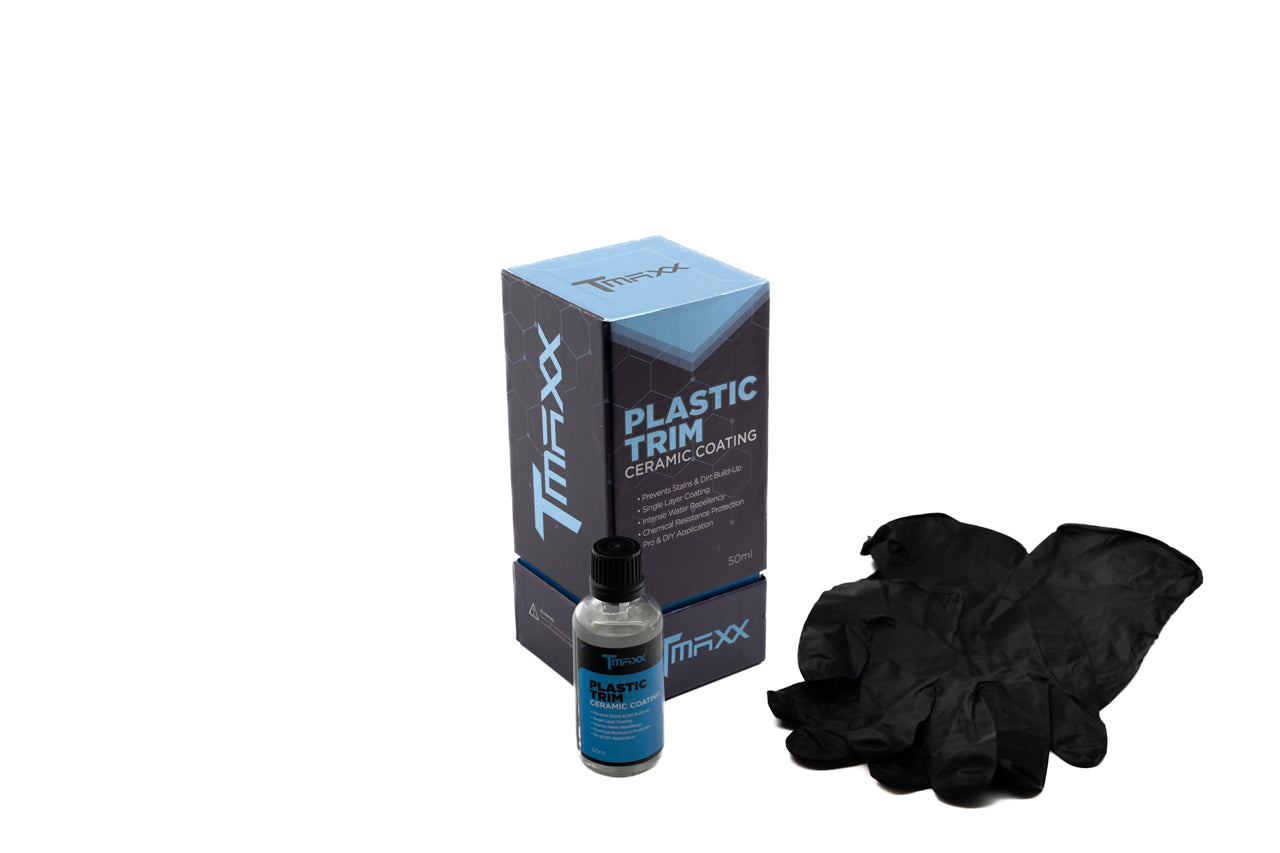 TMaxx Ceramic Coating for Plastic Trim (50ml) - Automotive Trim Protection & Applicator Kit