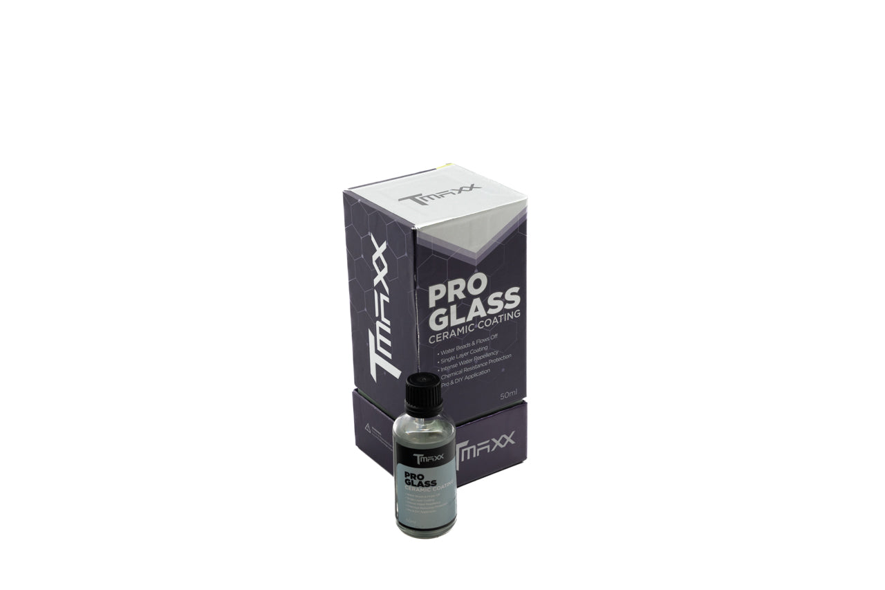 TMaxx Ceramic Coating for Glass (50ml) -  Window Surfaces Protection & Applicator Kit