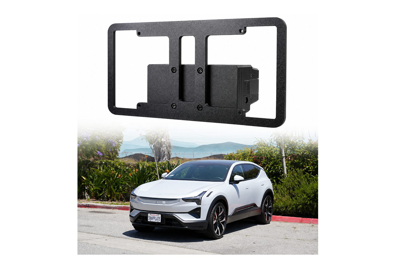 Polestar 3 Front License Plate Holder, No Drill, SnapPlate