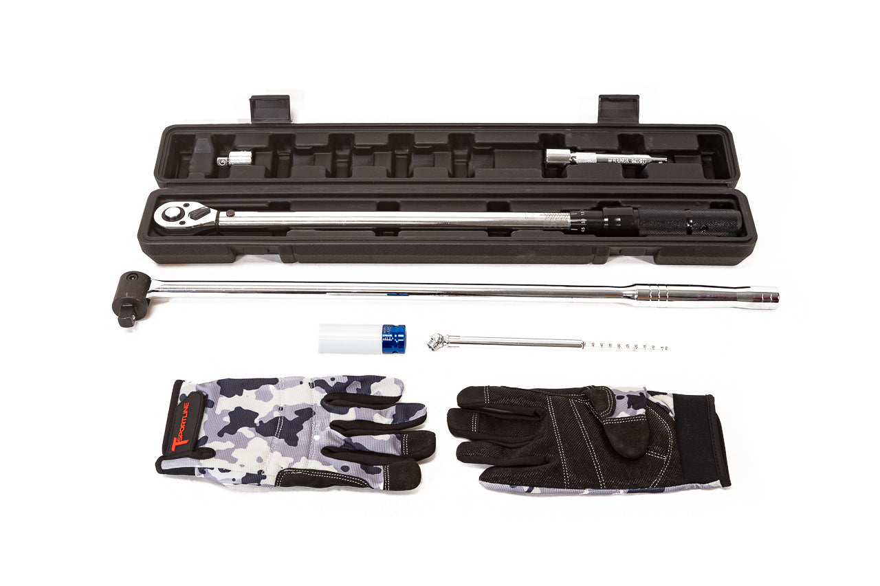 Porsche Taycan / Audi e-Tron Wheel & Tire DIY Home Install Tool Kit by Team 1EV