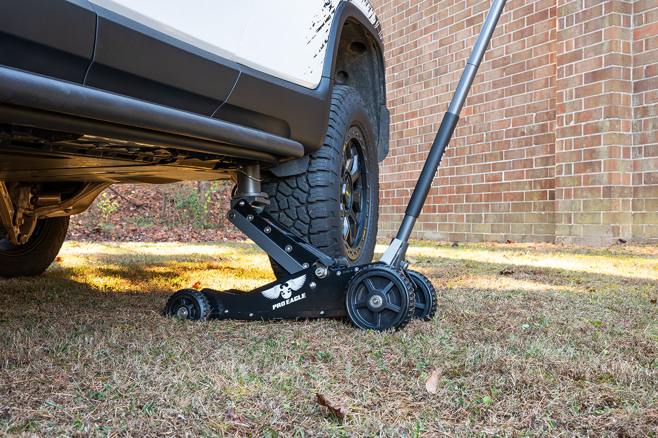 Pro Eagle Big Wheel Off Road & Shop Floor Jack for Rivian R1S / R1T