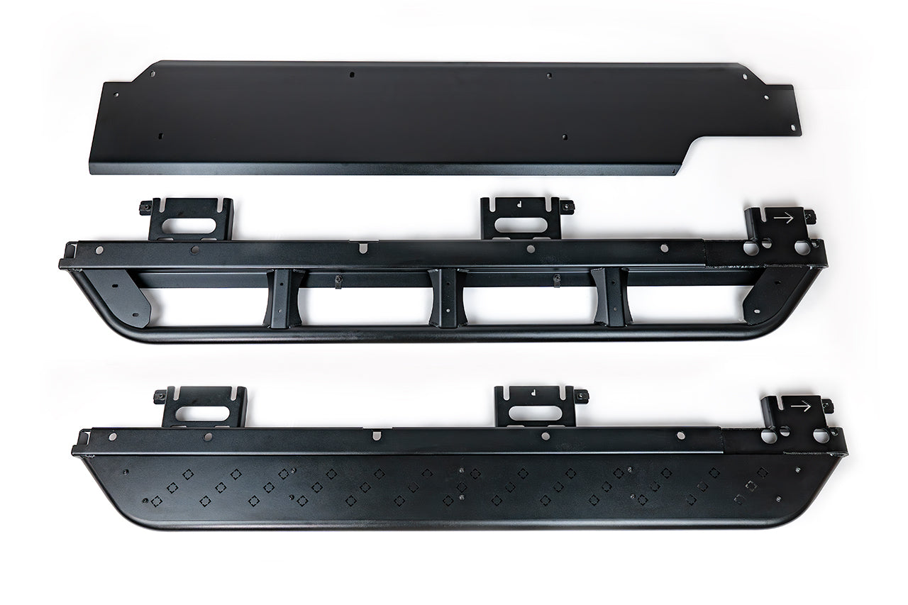 Team 1EV RMaxx Running Boards & Rock Sliders for Rivian R1T / R1S