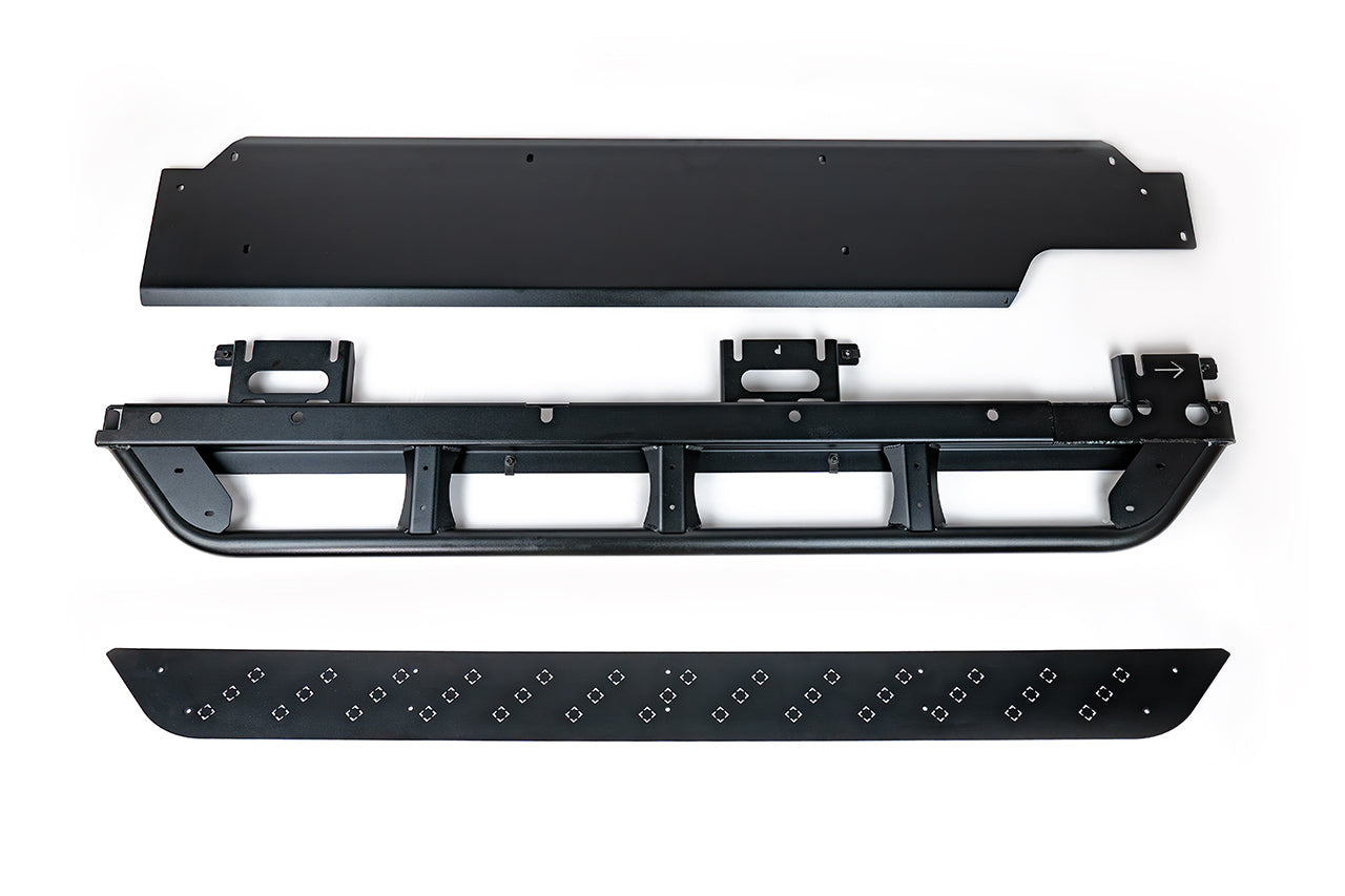 Team 1EV RMaxx Running Boards & Rock Sliders for Rivian R1T / R1S